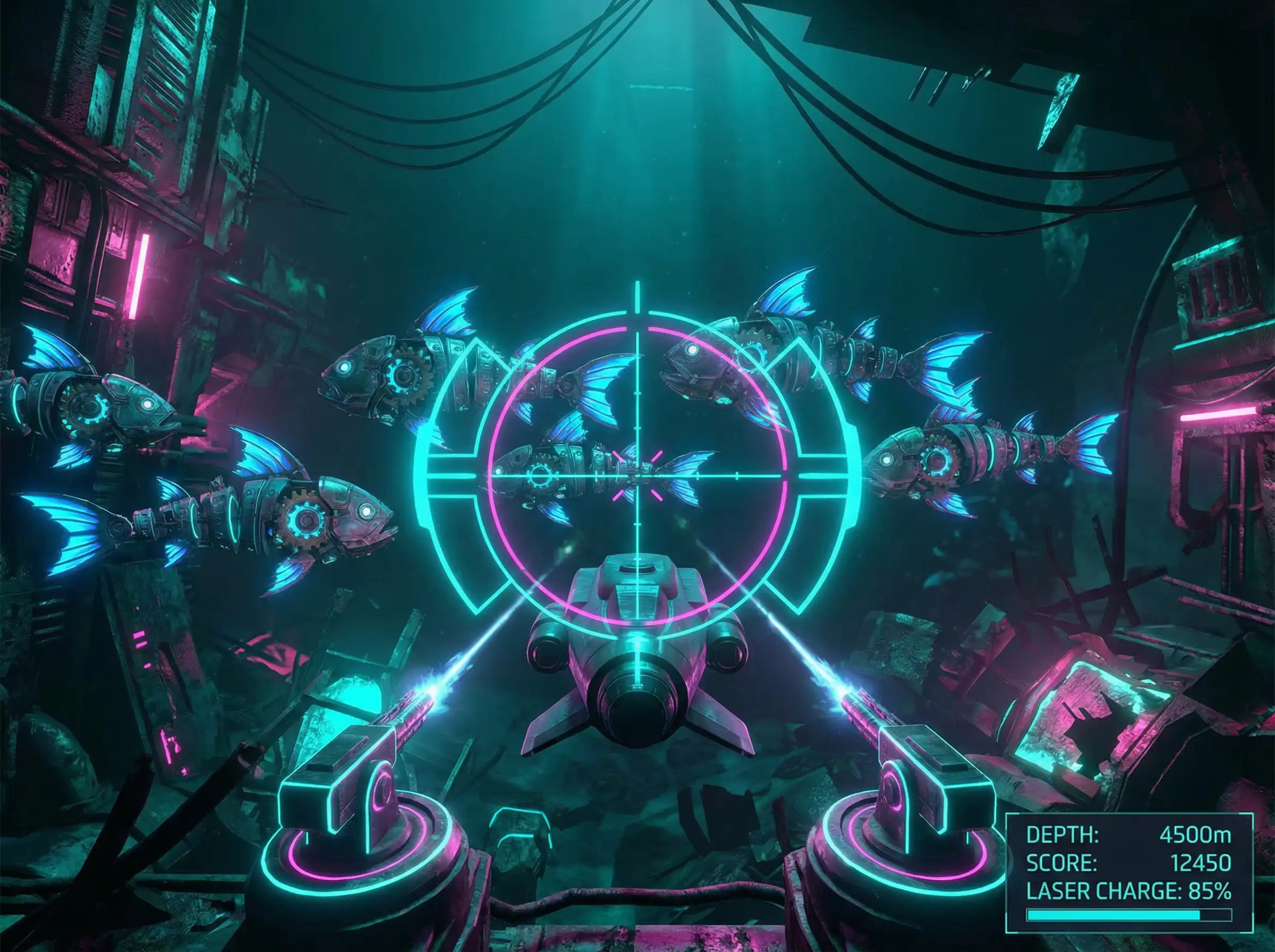 开户指南激光炮台射击画面 - 壹号娱乐